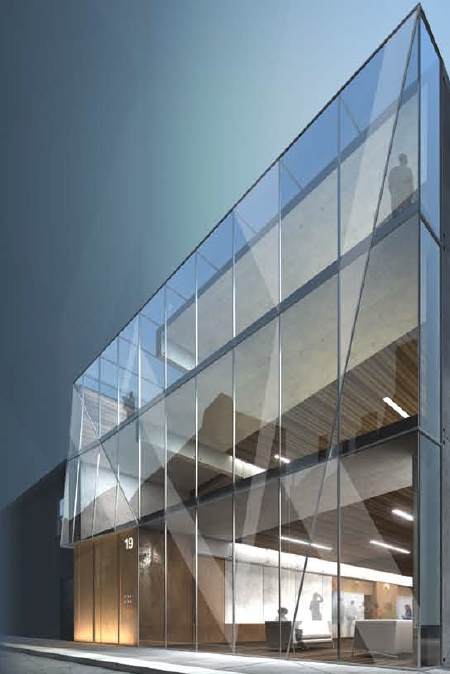 The Cube Glass Facade 