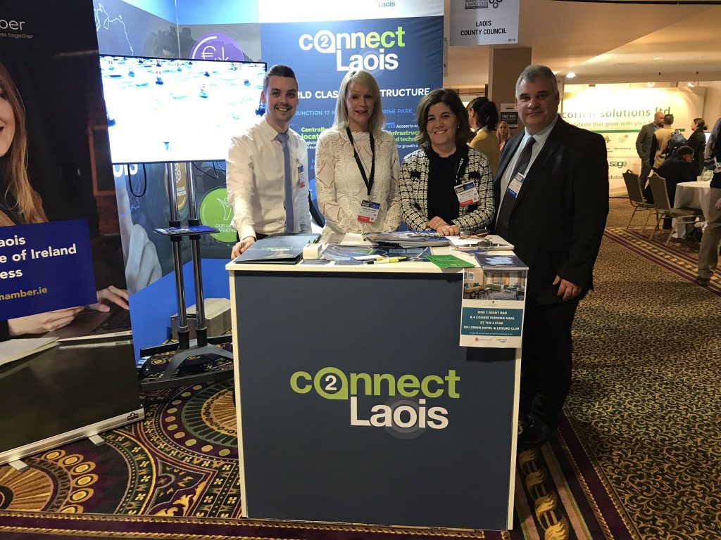 Laois County Council Laois Chamber and Webmill at the National Manufacturing & Supply Chain Conference 2020